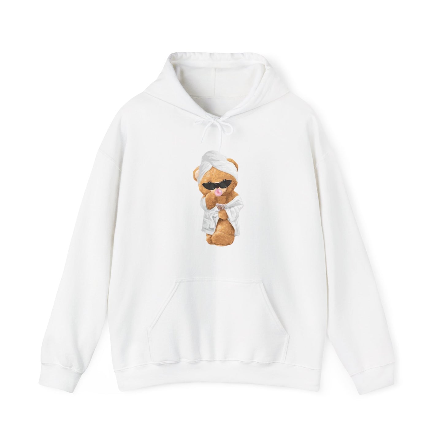 Bathtub Bear Hoodie Sweatshirt