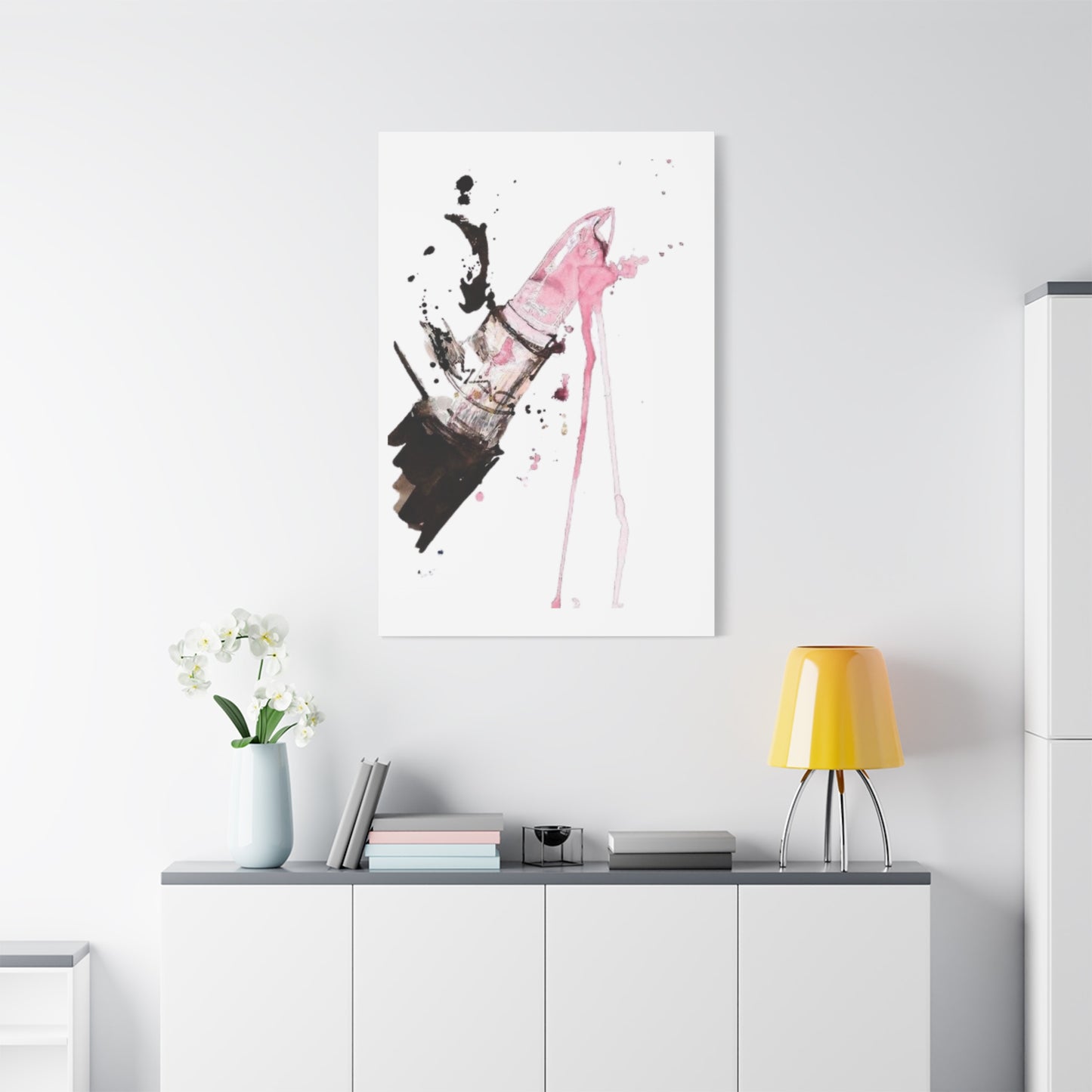 Canvas Art Print - mac Lipstick