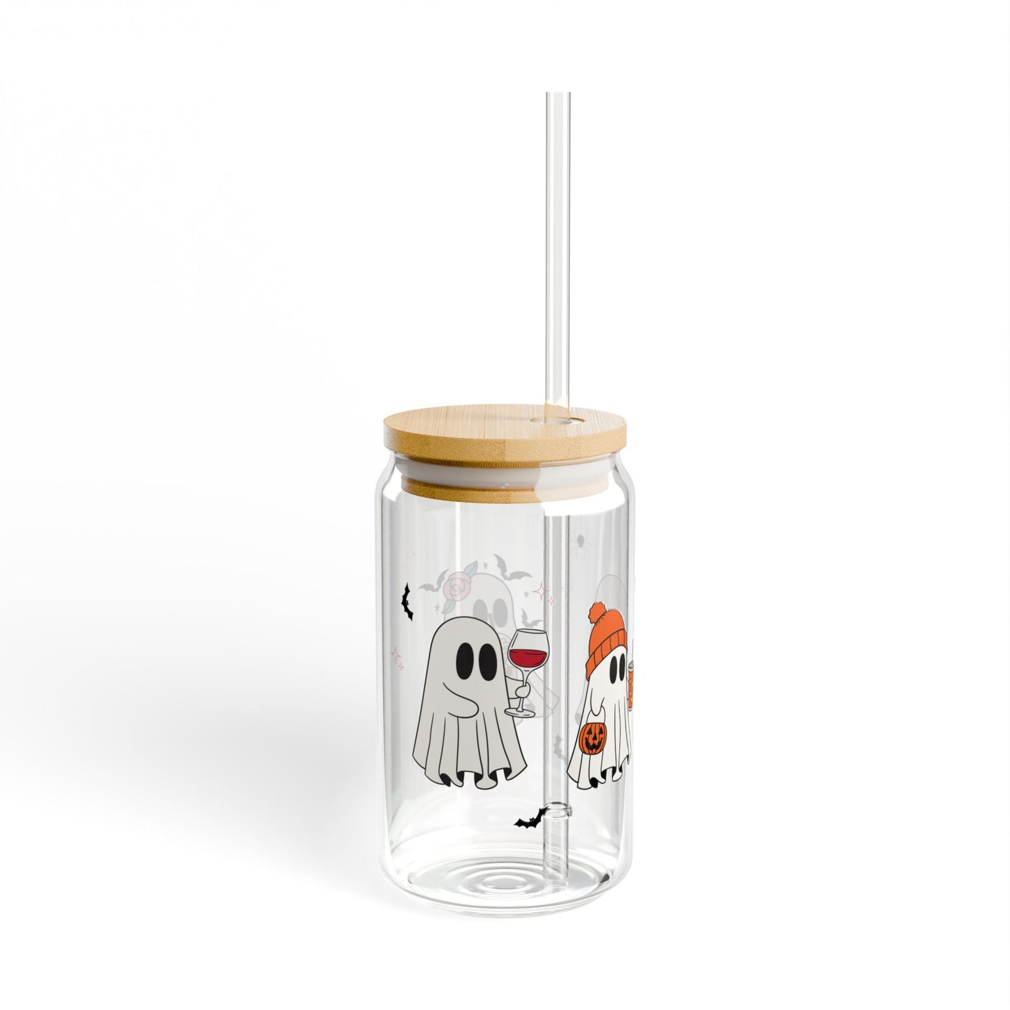 Ghoulish Glow Glass Tumbler