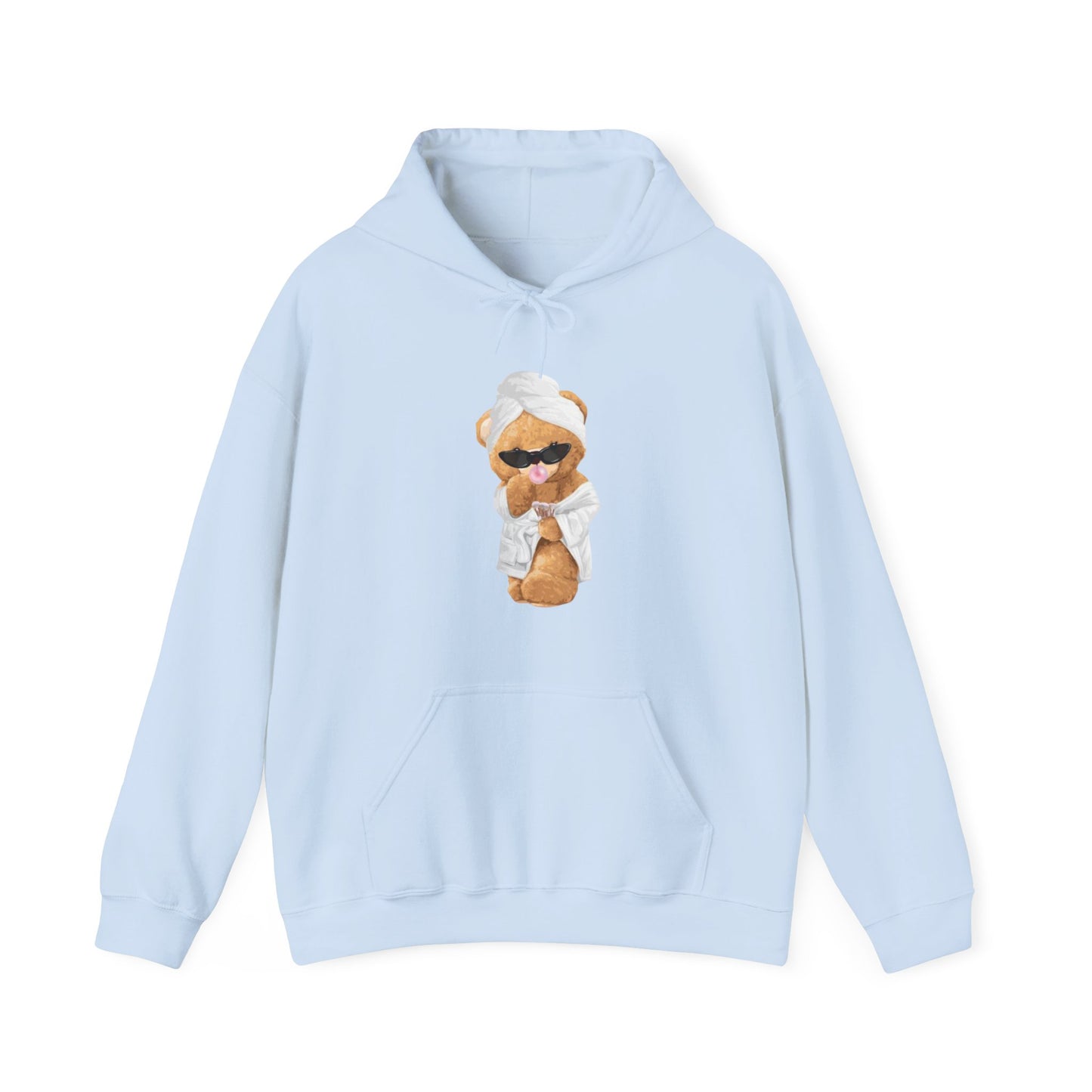 Bathtub Bear Hoodie Sweatshirt