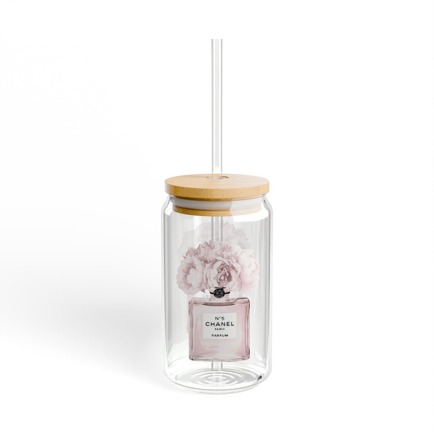 Chanel No 5 Glass Tumbler