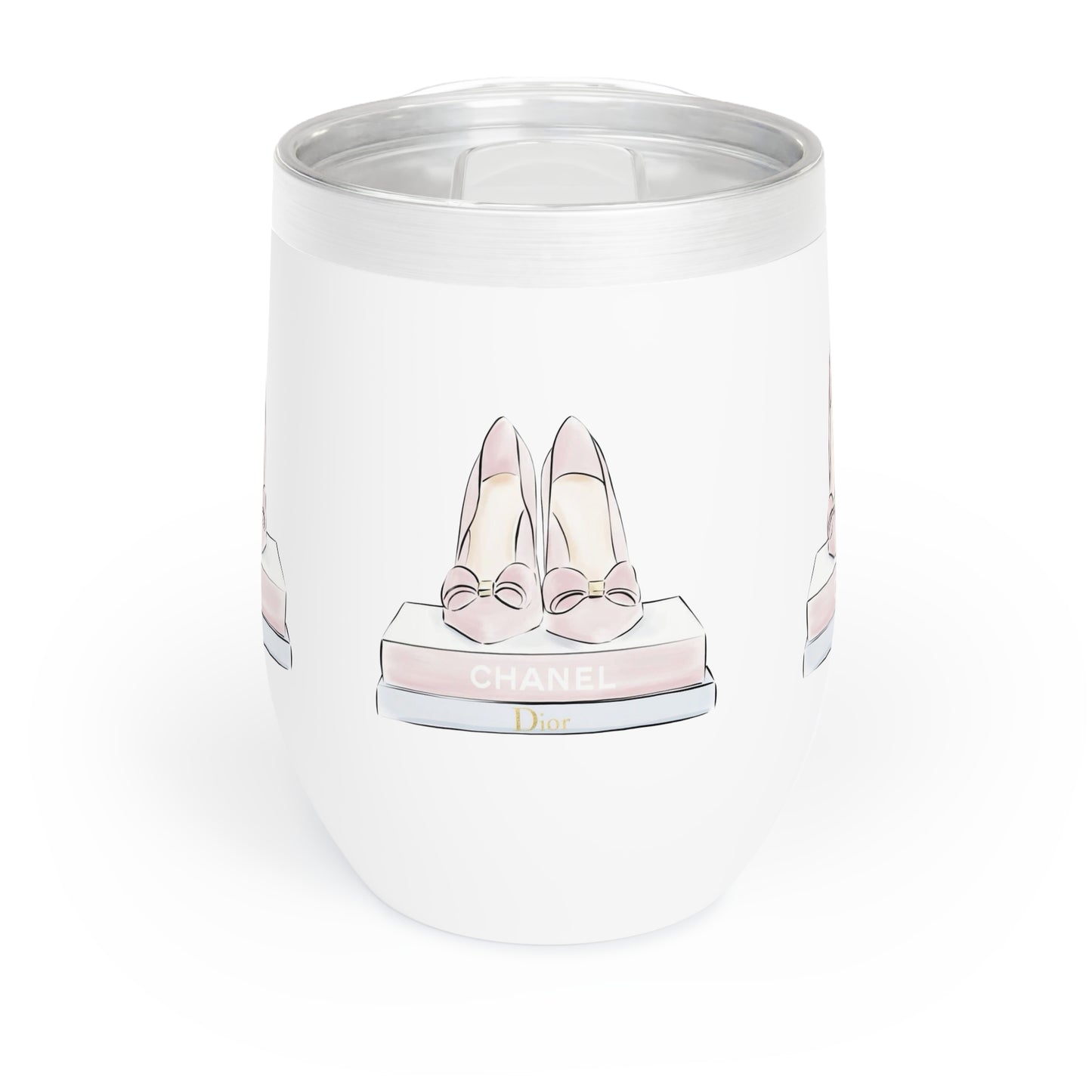 Designer Shoes Wine Tumbler