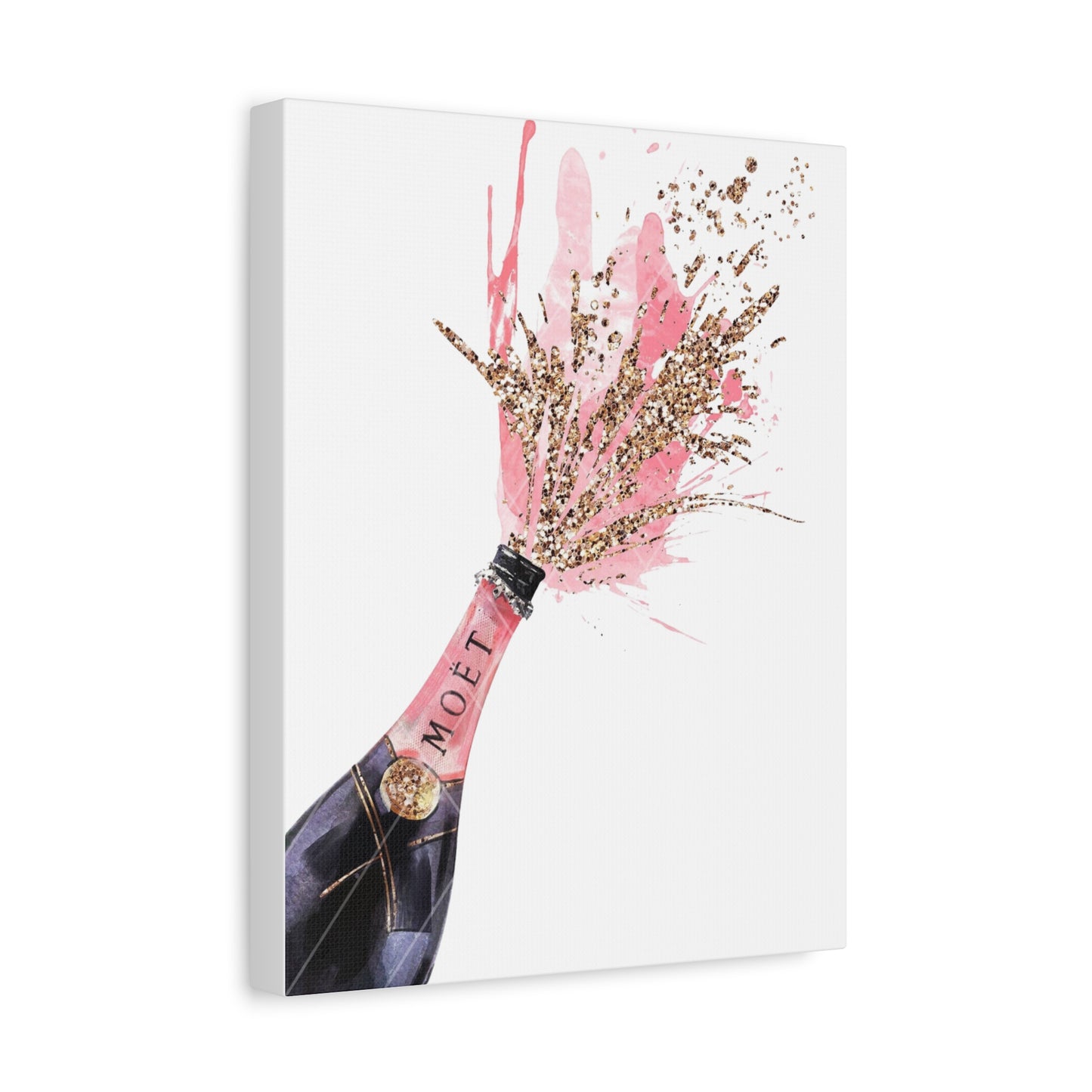 Canvas Art Print - Champagne Pop