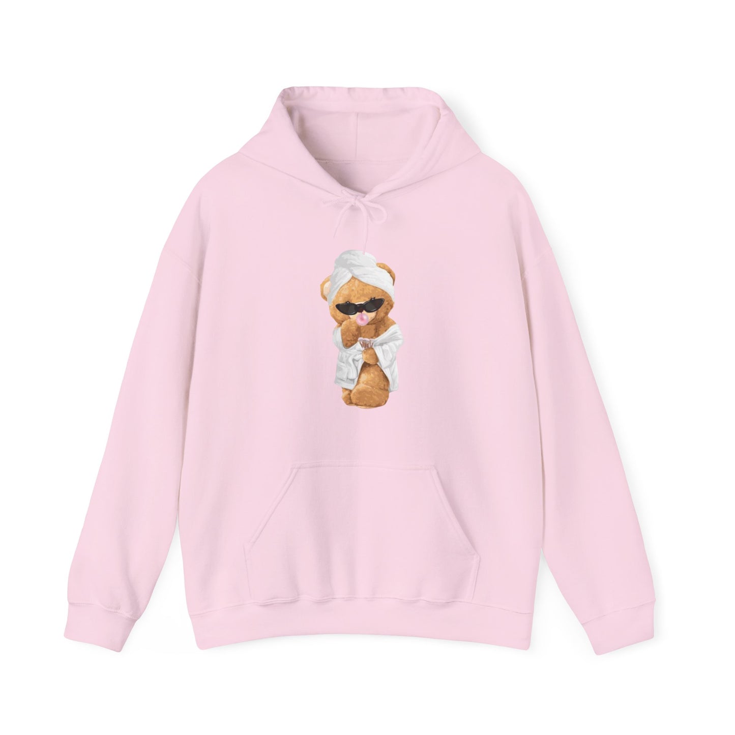 Bathtub Bear Hoodie Sweatshirt