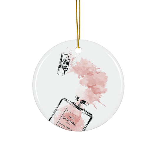 Chanel No 5 Ceramic Ornament