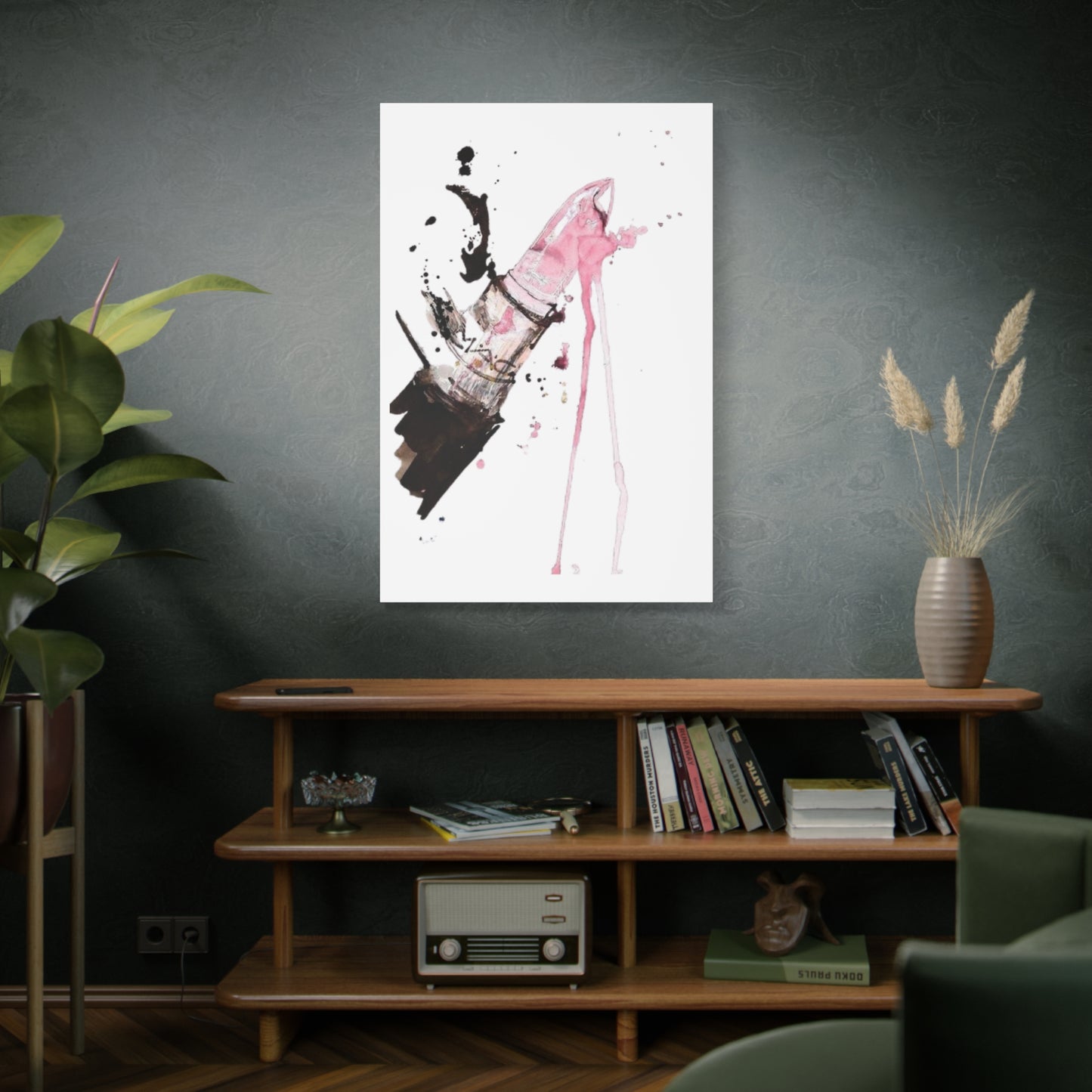 Canvas Art Print - mac Lipstick