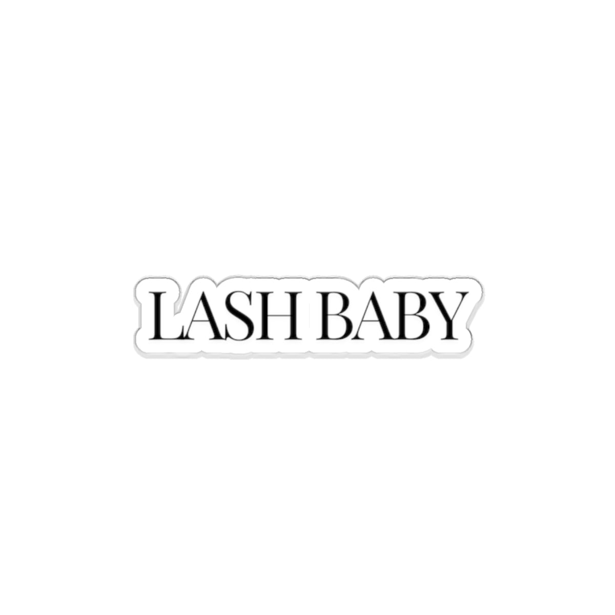 Lash Baby Kiss-Cut Sticker