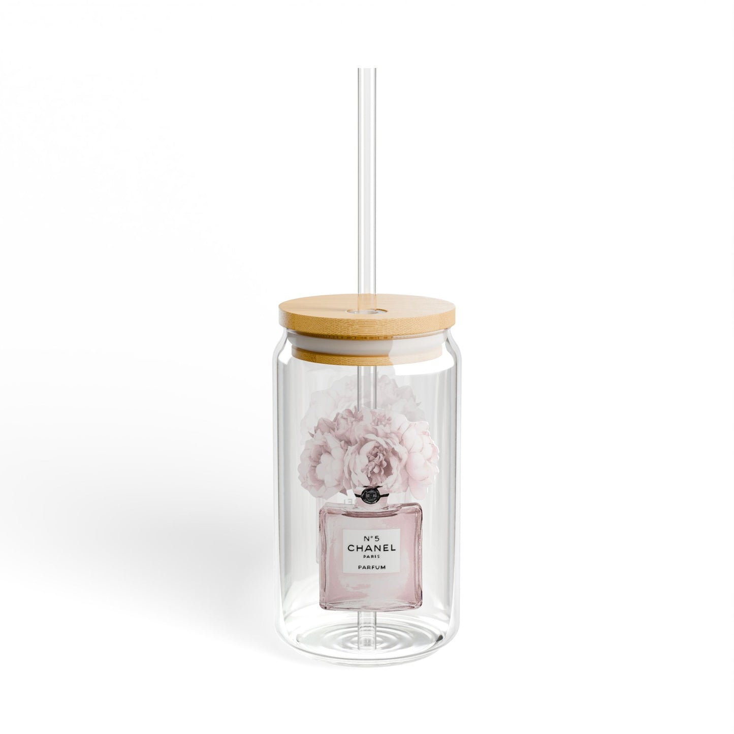 Chanel No 5 Glass Tumbler