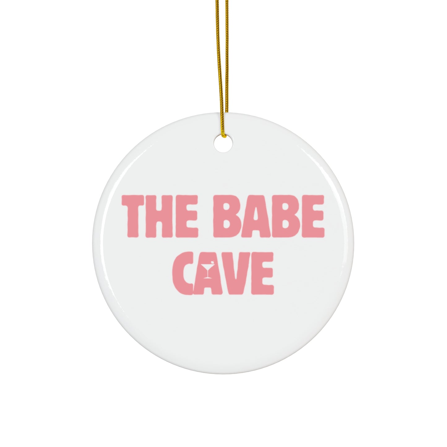 Babe Cave Ceramic Ornament