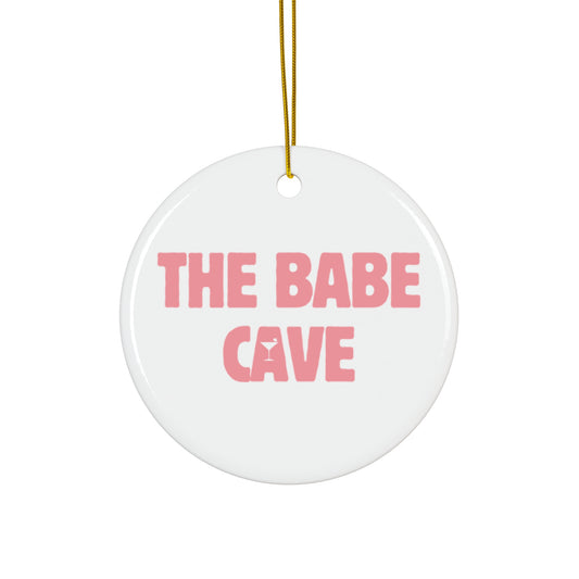 Babe Cave Ceramic Ornament