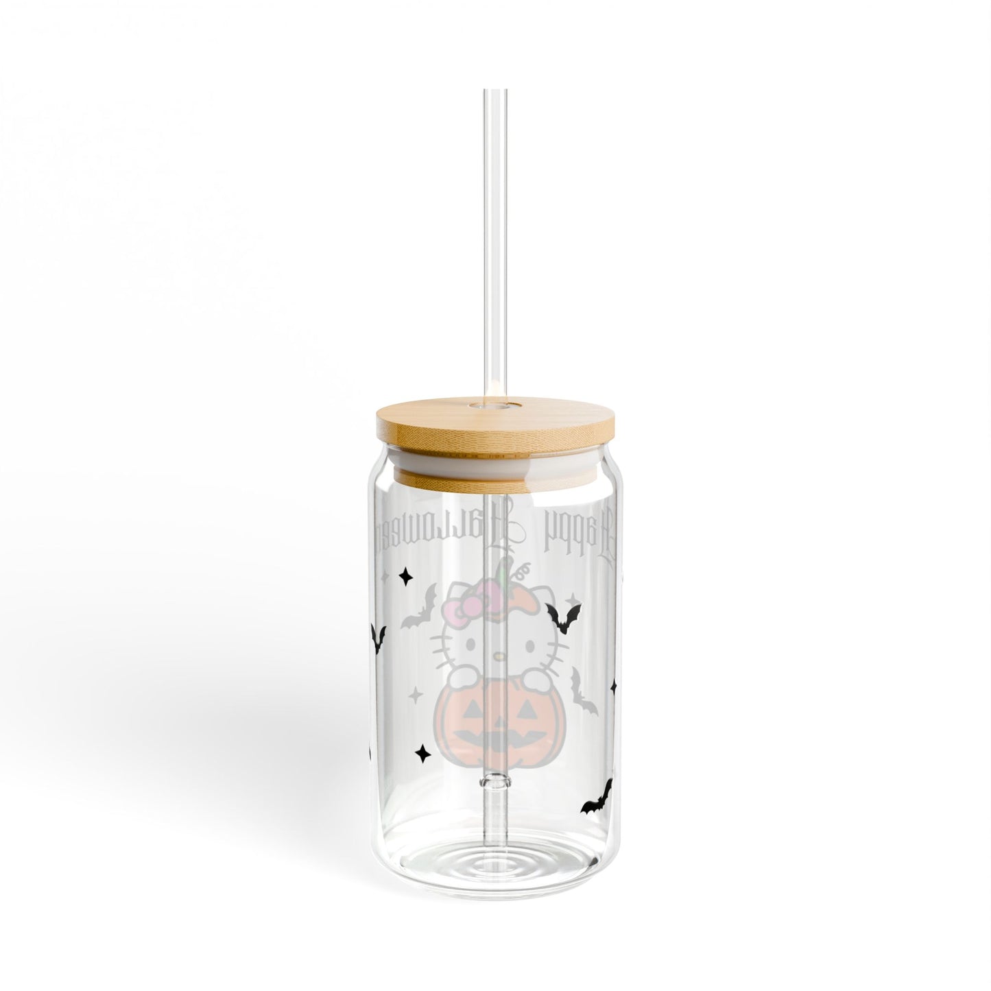 Hello Boo Glass Tumbler