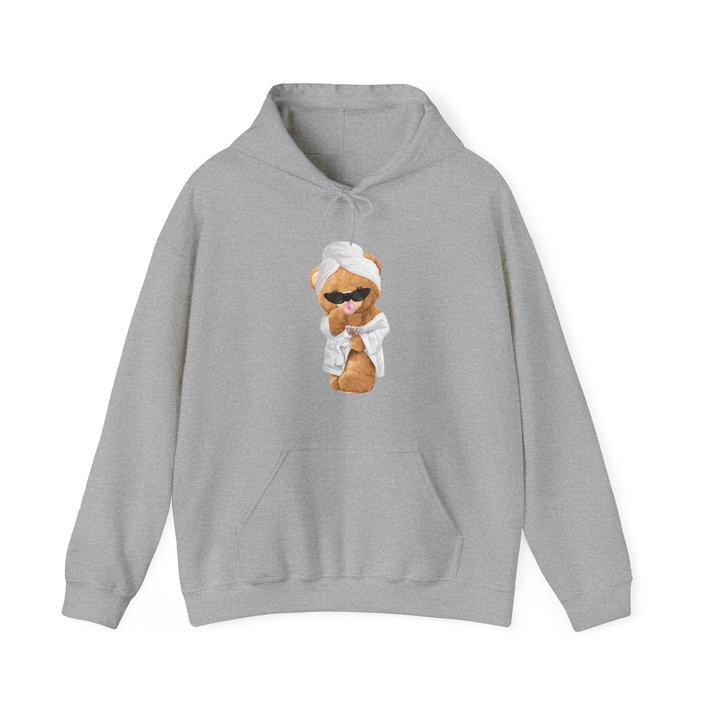 Bathtub Bear Hoodie Sweatshirt