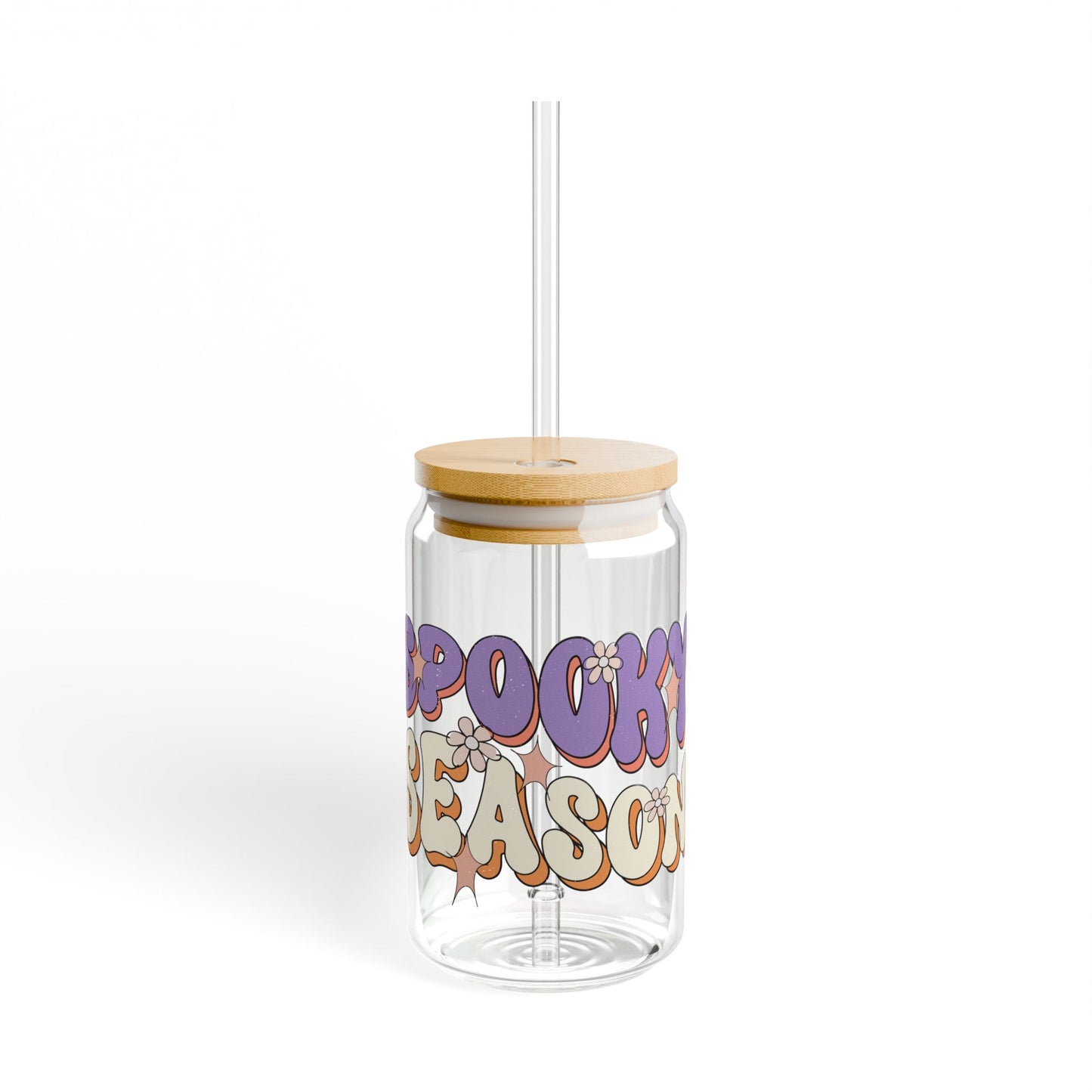 Spooky Season Glass Tumbler