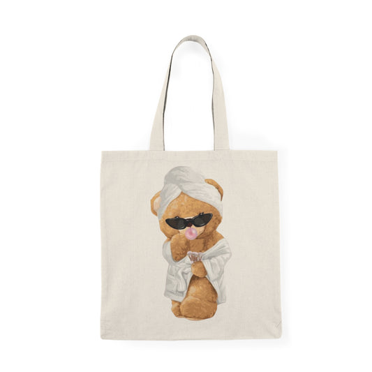 Bathtub Bear Tote Bag