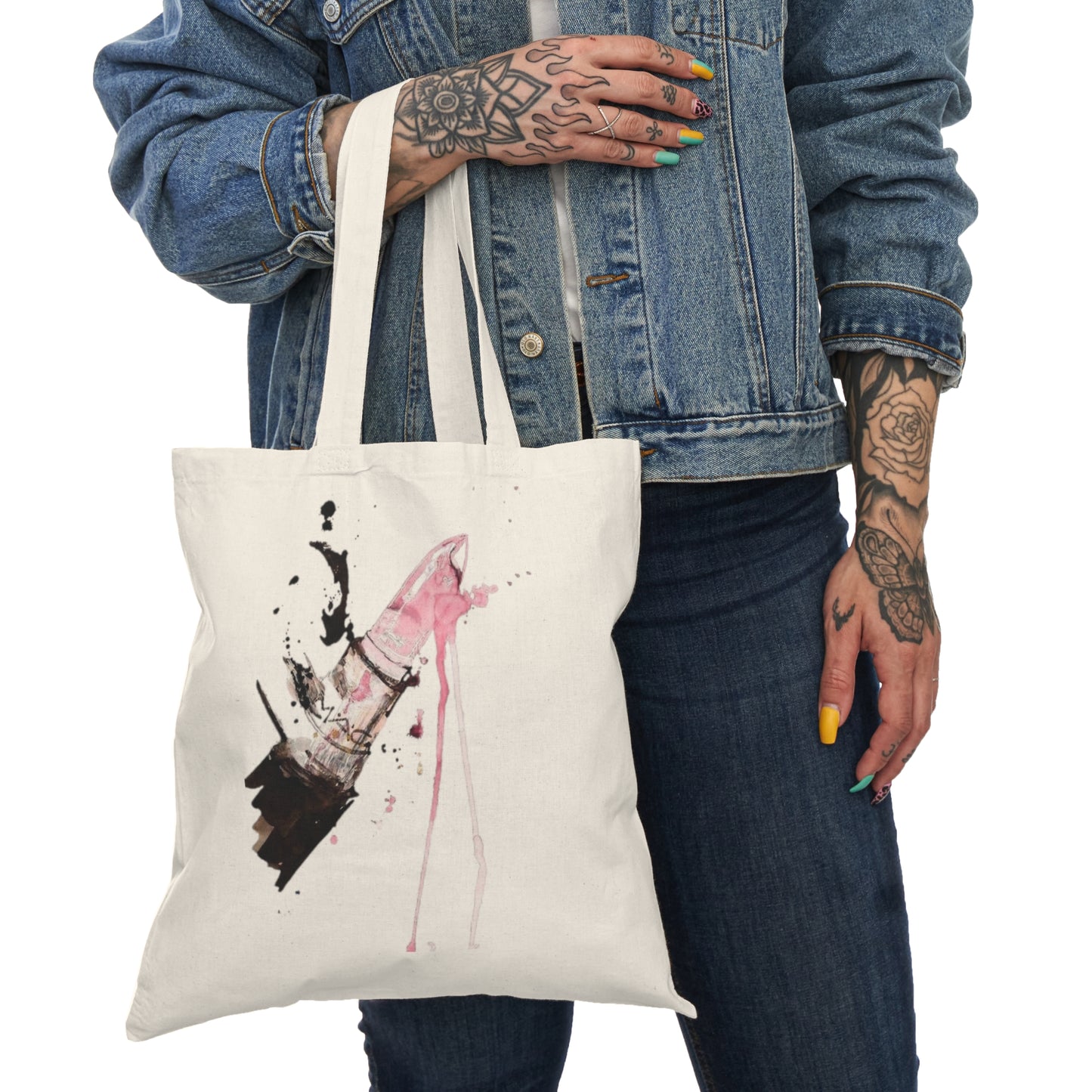 mac Lipstick Tote Bag