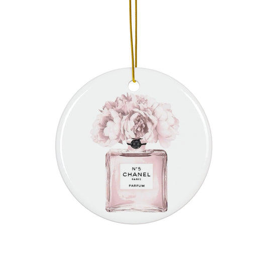 Chanel No 5 Ceramic Ornament