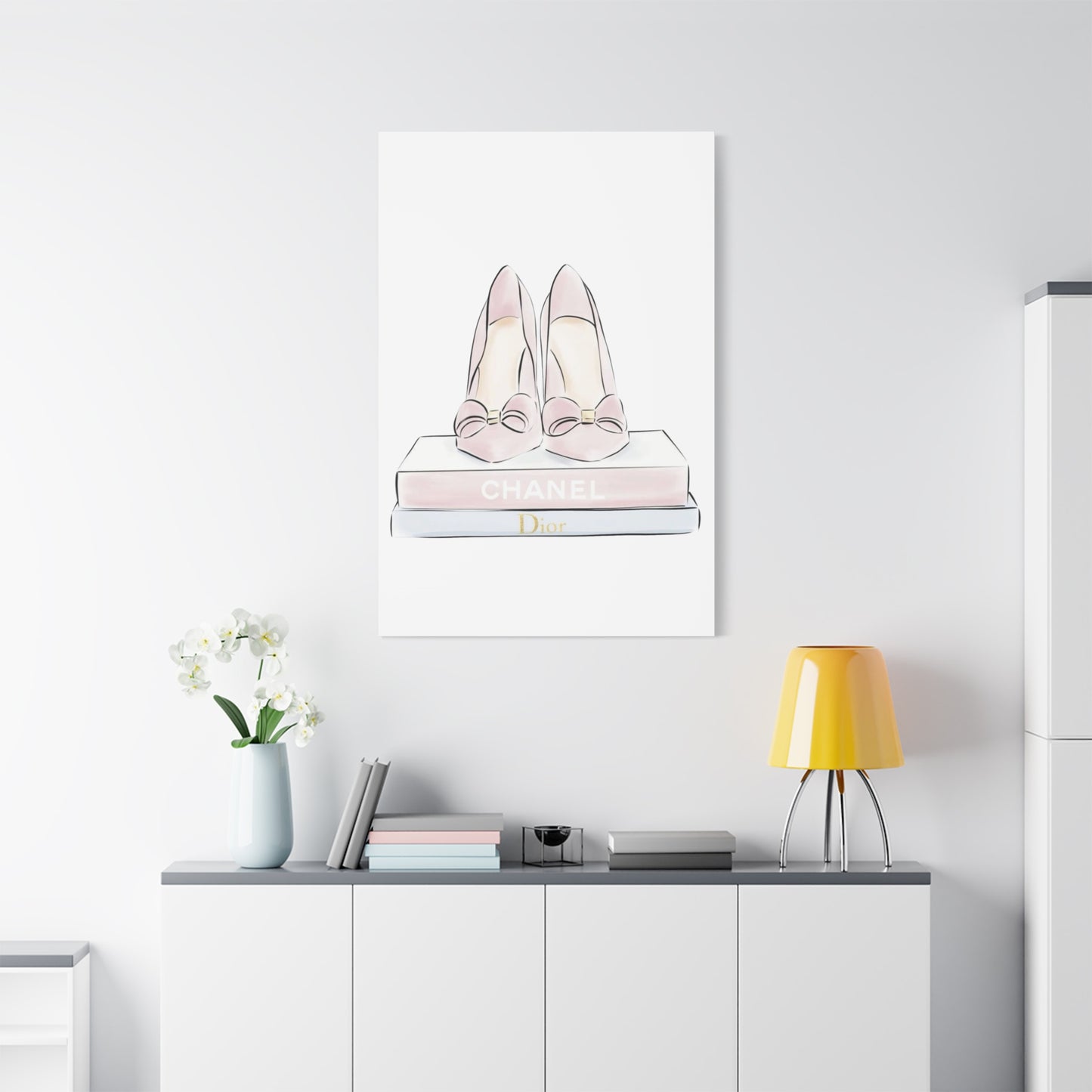 Canvas Art Print - Designer Shoes