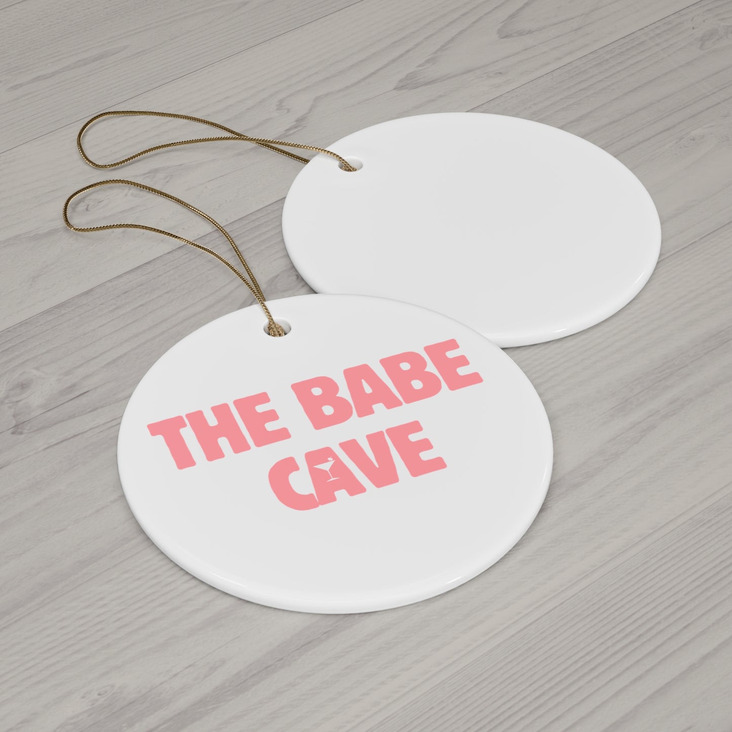 Babe Cave Ceramic Ornament